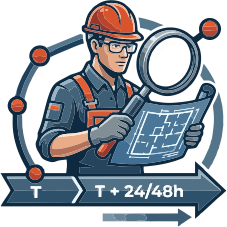 Icona Chiamata Tempestivo