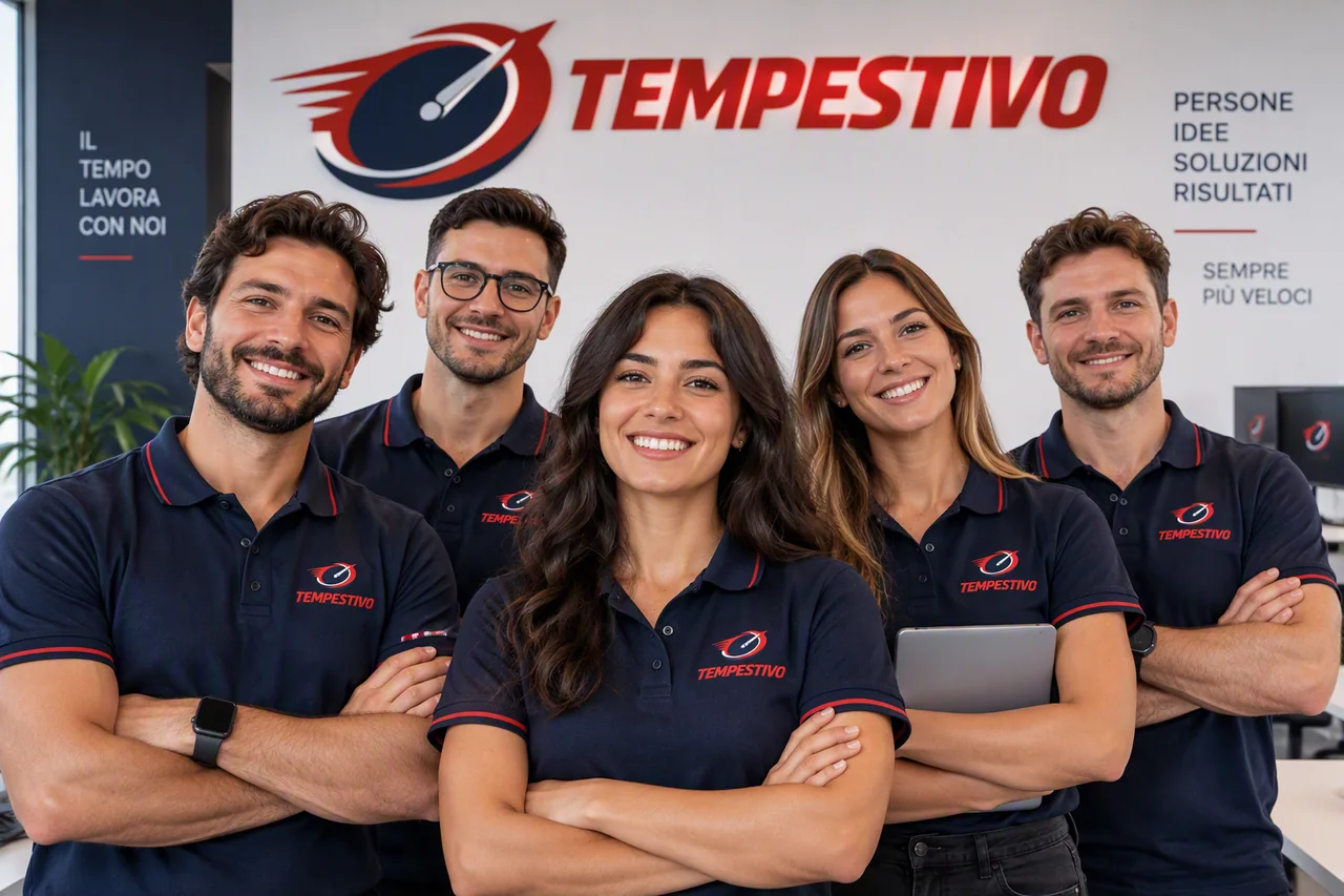 La squadra di tecnici specializzati di Tempestivo a Palermo e Trapani