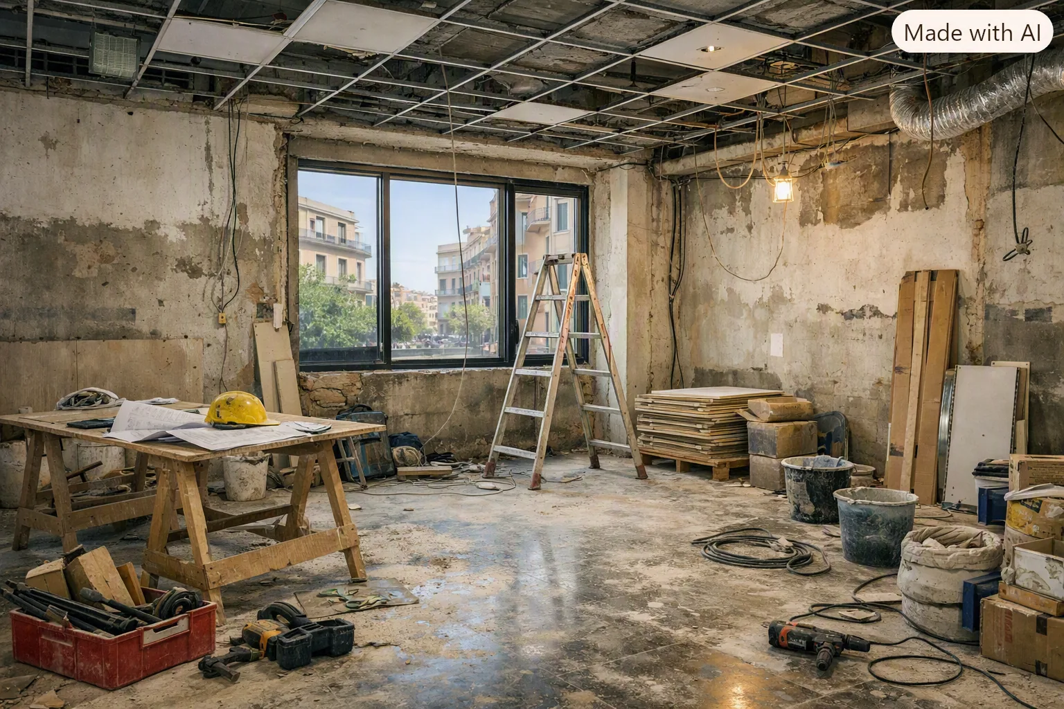Ufficio direzionale in ristrutturazione in zona Libertà a Palermo