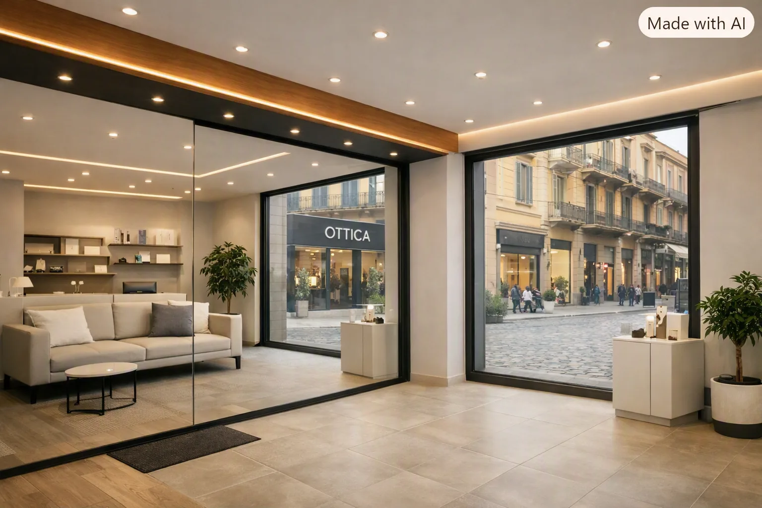 Ufficio moderno completato in zona Libertà a Palermo